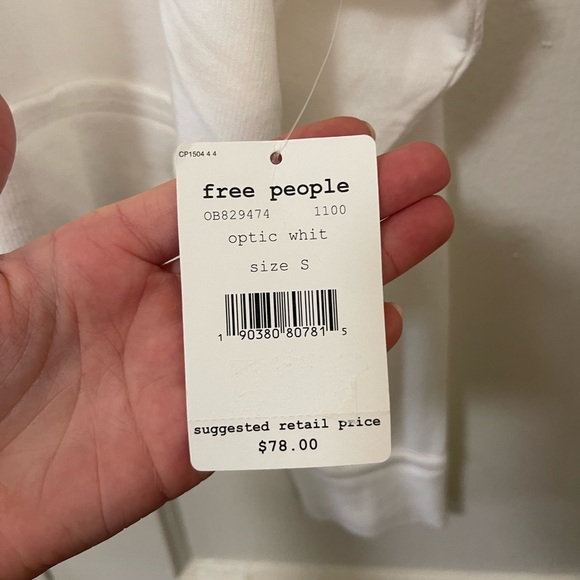 White Free people sweater - Picture 2 of 2